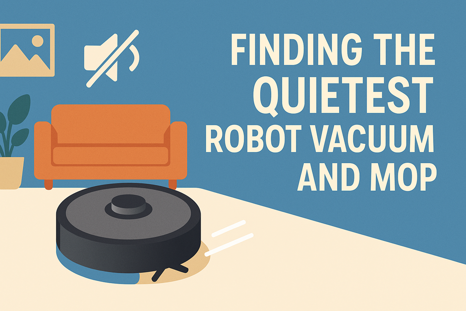 Quietest Robot Vacuum and Mop for Condos & Apartments