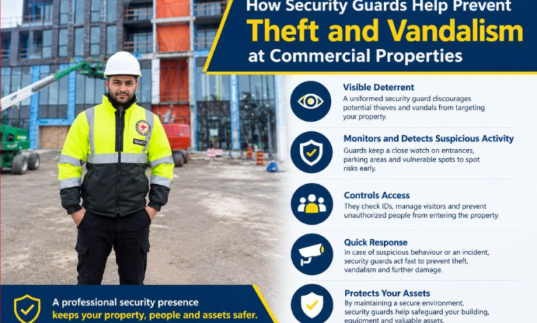 How Security Guards Prevent Theft and Vandalism 